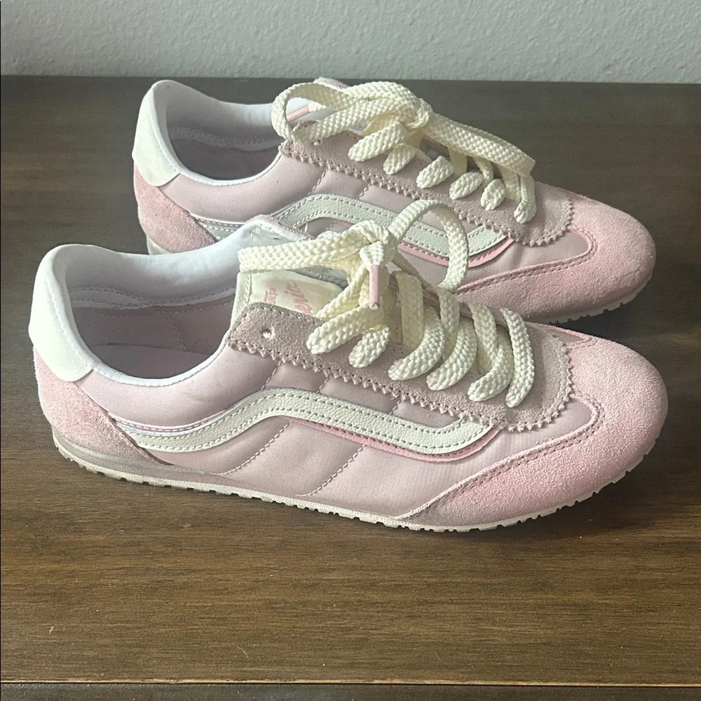 Vans Super Lopro Pink and White Sneakers - Picture 5 of 5